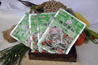 【文鸿140克梅菜笋丝不辣 方便即食食品 厂家小菜批发 福建特产】价格,厂家,图片,酱腌菜,龙海市文鸿食品-